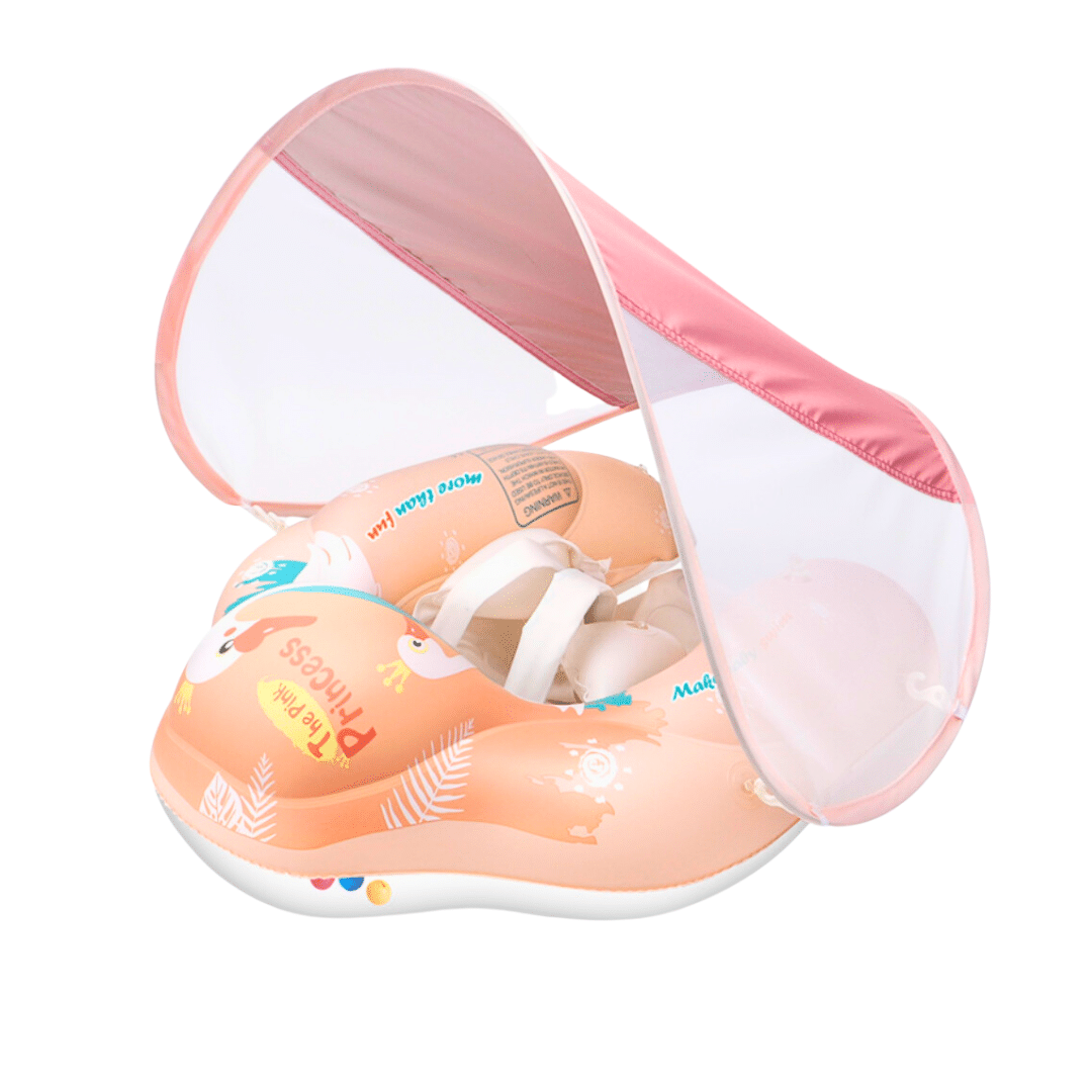 Bouée Bébé BNEHHOV Avec Auvent UPF 50+ - 6-36 Mois 8-16kg - Anti-retournement - Piscine Et Mer Bouée Bébé BNEHHOV Avec Auvent UPF 50+ - 6-36 Mois 8-16kg - Anti-retournement - Piscine Et Mer